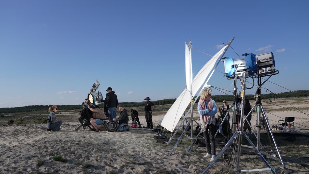 Film production scene